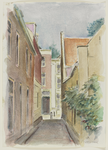 3062831741 Gezicht in de Zwaansteeg te Utrecht in de richting van de Springweg.